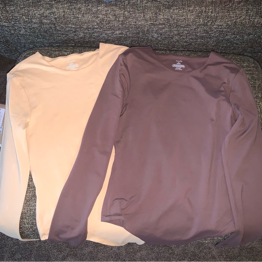 Nuuds Long Sleeve Crewneck Bodysuit Bundle